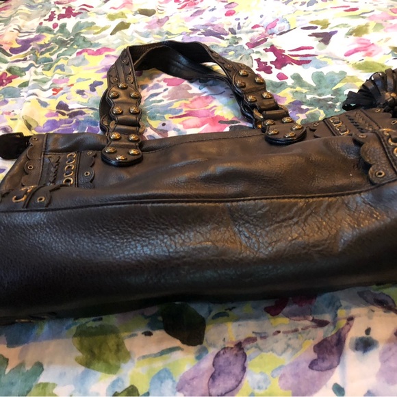 Kate Landry Etched Leather shoulder bag - Picture 5 of 14